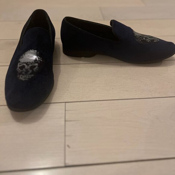 INC International Concepts Men's Nova Velvet Slippers-9.5M - Picture 2 of 5